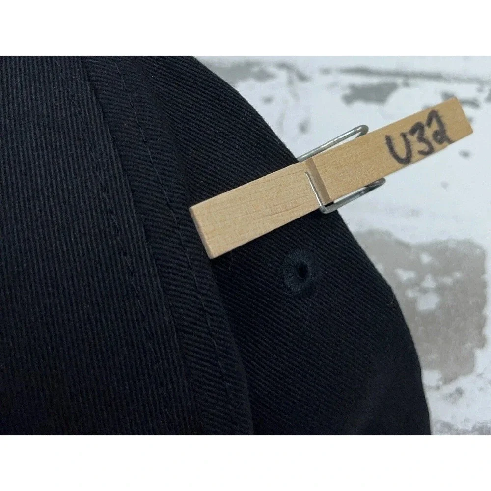 Yagermeister Hat Cap Snapback Black Gold Logo Flat Bill Liquor‎ Beer Yager Bar